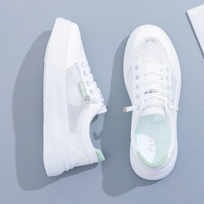 2024 White Tennis Athletic Woman Running Shoes Female Casual Sneaker Sports Comfortable Trend Loafers Skateboard Summer Leather