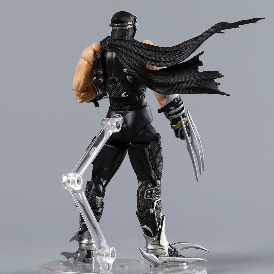 Revoltech Ryu Hayabusa Boneco de Ação PVC Modelo Ornamento Brinquedo Coleção Presente