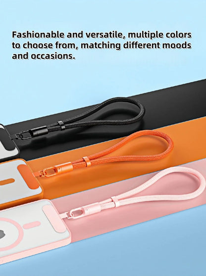 Alça Ajustável para Celular Cordão para Celular a Tiracolo Cordões de Pescoço com Patch para iPhone Corda de Suspensão para Celular