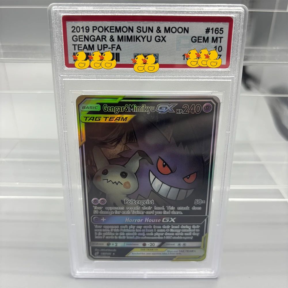 DIY PTCG Rating Card Collection Card 2021 SWSH FA/RAYQUAZA V MEWTWO ex Copy 10Points Rating Card Anime Game Gift