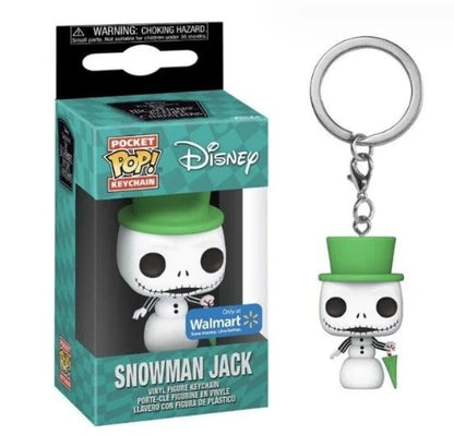 18 modelos de chaveiros de bolso FUNKO O Estranho Mundo de Jack #2 Sally Jack Neve Teddy Prefeito Zero Abóbora Bonecos de Ação