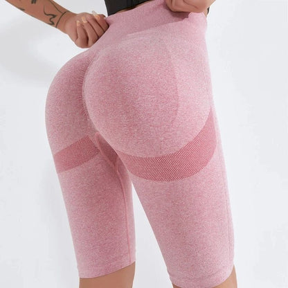 Sports Shorts Yoga Short Women Seamless Fitness Pants High Waist Gym Scanties Sportswear Female Workout Running Breechcloth New