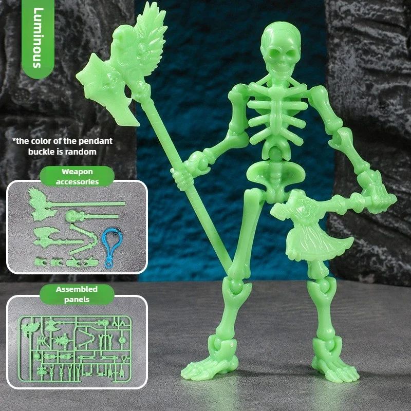 Medieval Knight  Lucky 13 Doll Figure Movable Joint Puppet Joint Building Block 3D Assembled Boy Toy Gift Building Blocks