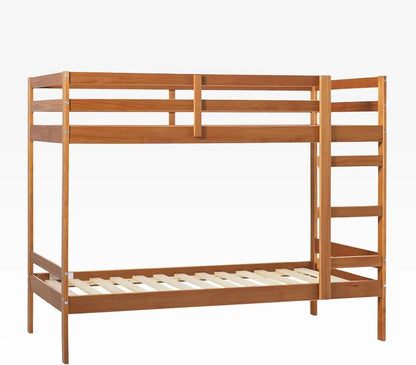 Estrutura de Cama Infantil Moderna para Quarto de Solteiro, Solteiro, Caramelo