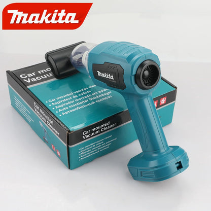 Aspirador de Carro sem Fio Makita – Carregado: Sucção Forte para Carros e Domicílios, Portátil com Duas Funções (Soprar/Aspirar) para Bateria de 18V