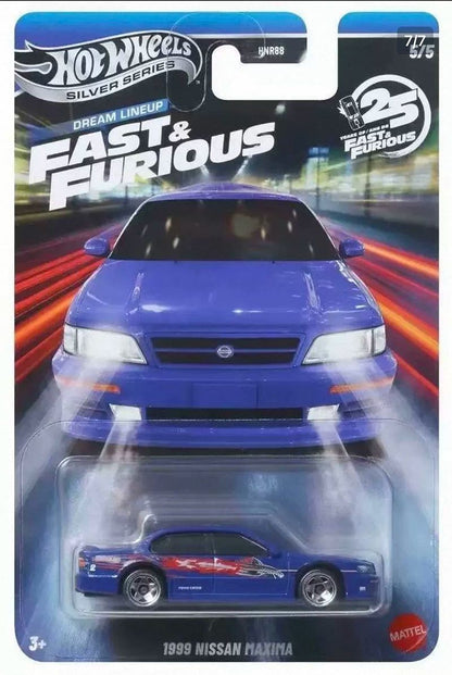 Hot Wheels Série Prata 2026Fast & Furious Dream Lineup Subaru Chevy Ford Camaro Nissan Carro de Liga Fundida em Escala 1:64 Presente Colecionável