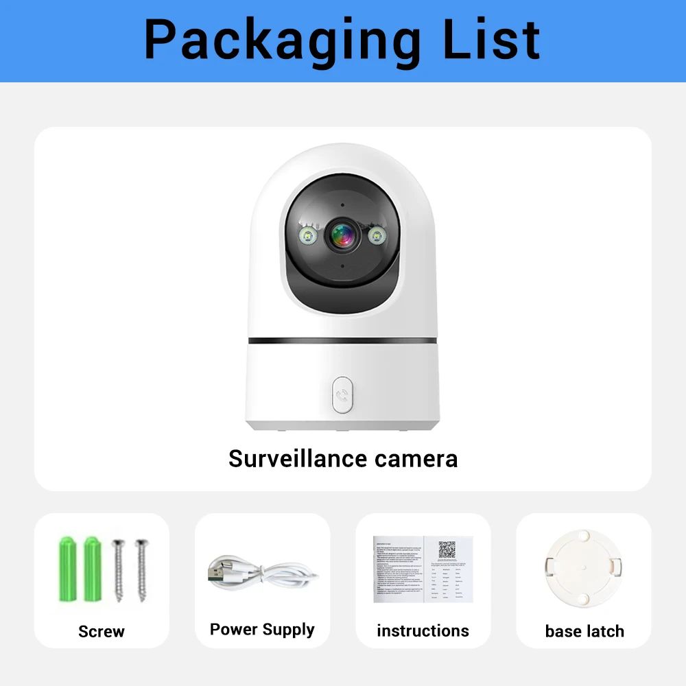 O-Kam Pro 5MP 2.4G/5G WiFi Indoor Baby Monitor Security Camera | One-Touch Call | Color Night Vision | Human Tracking | 355° PTZ