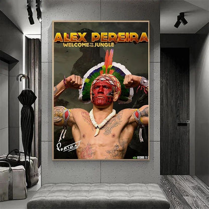 Ultimate Fighting Championship Poster UFC Mixed Martial Arts Unique Design Prints Canvas Wall Art Pictures Home Room Decoration