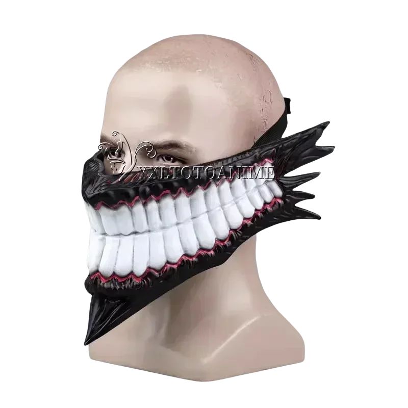 Dandadan Okarun Ken Takakura Cosplay Costume Wig Turbo Granny Powers Black Collar Uniform Curly Short Hair Halloween Party Suit