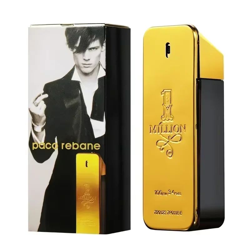 Perfume 100ml Original Million Gold Homem Duradouro Forte Masculino Masculino Sabor Forte Picante Feromônio Colônia Body Spray Colônia
