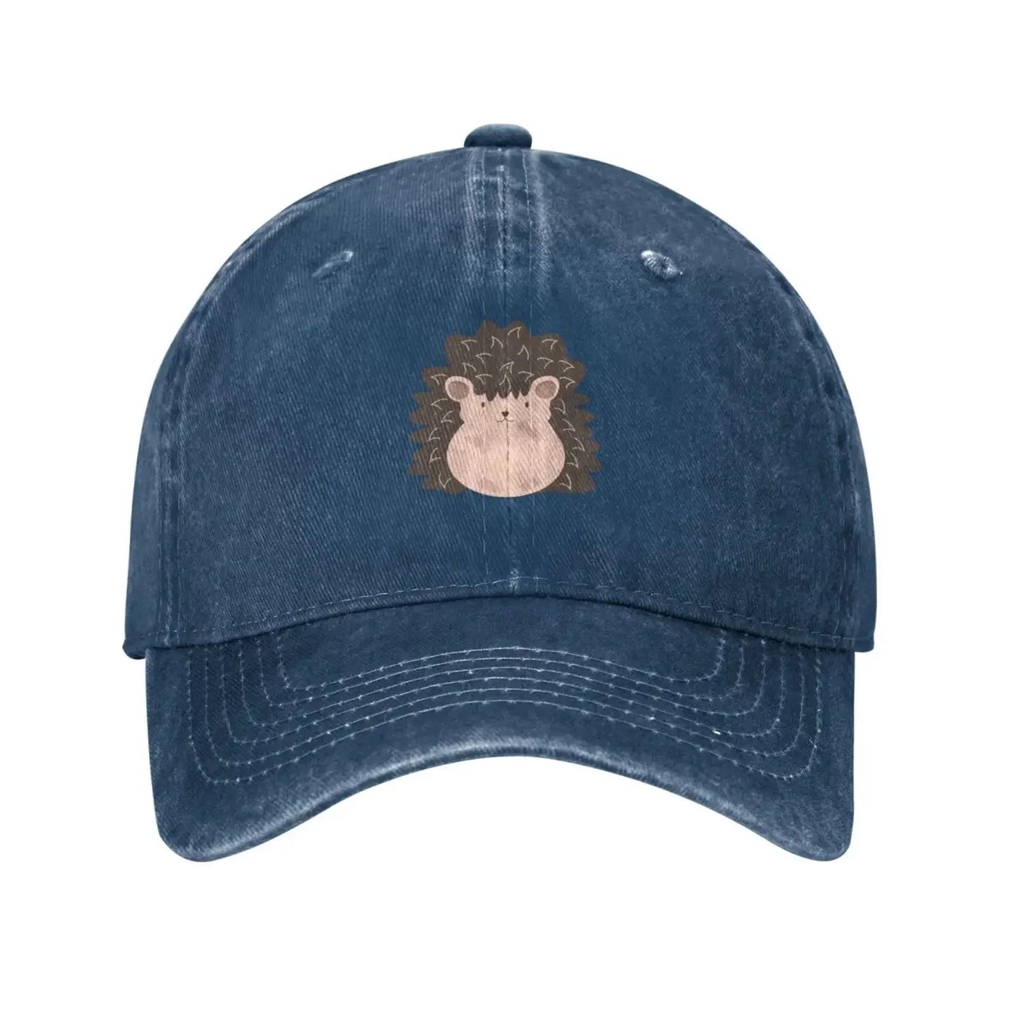 Cute Hedgehog Baseball Cap for Men Women Vintage Trucker Hats Dad Caps for Daily