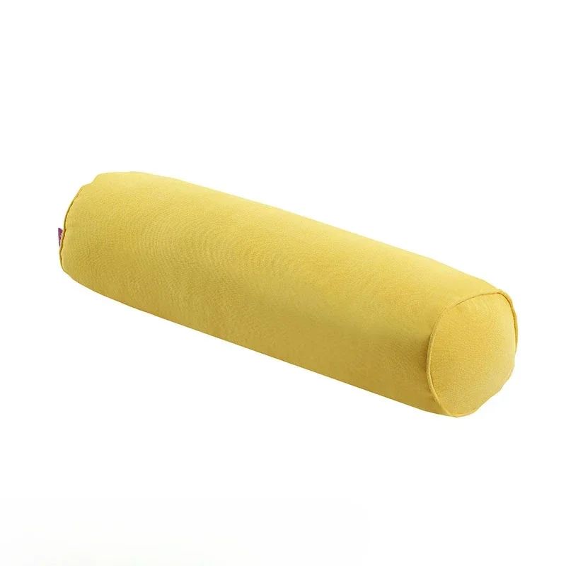 1pc Cylindrical Pillow Solid Color Velvet Bedhead Neck and Waist Pillow Sofa Cushion Beauty Shop Footrest Almohada Cilíndrica