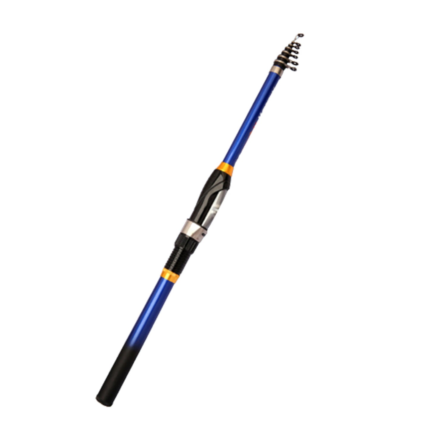 Vara de pesca telescópica de carbono leve 1.5M-3M, acessórios de ferramenta de pesca ao ar livre para pesca noturna e pesca ao ar livre