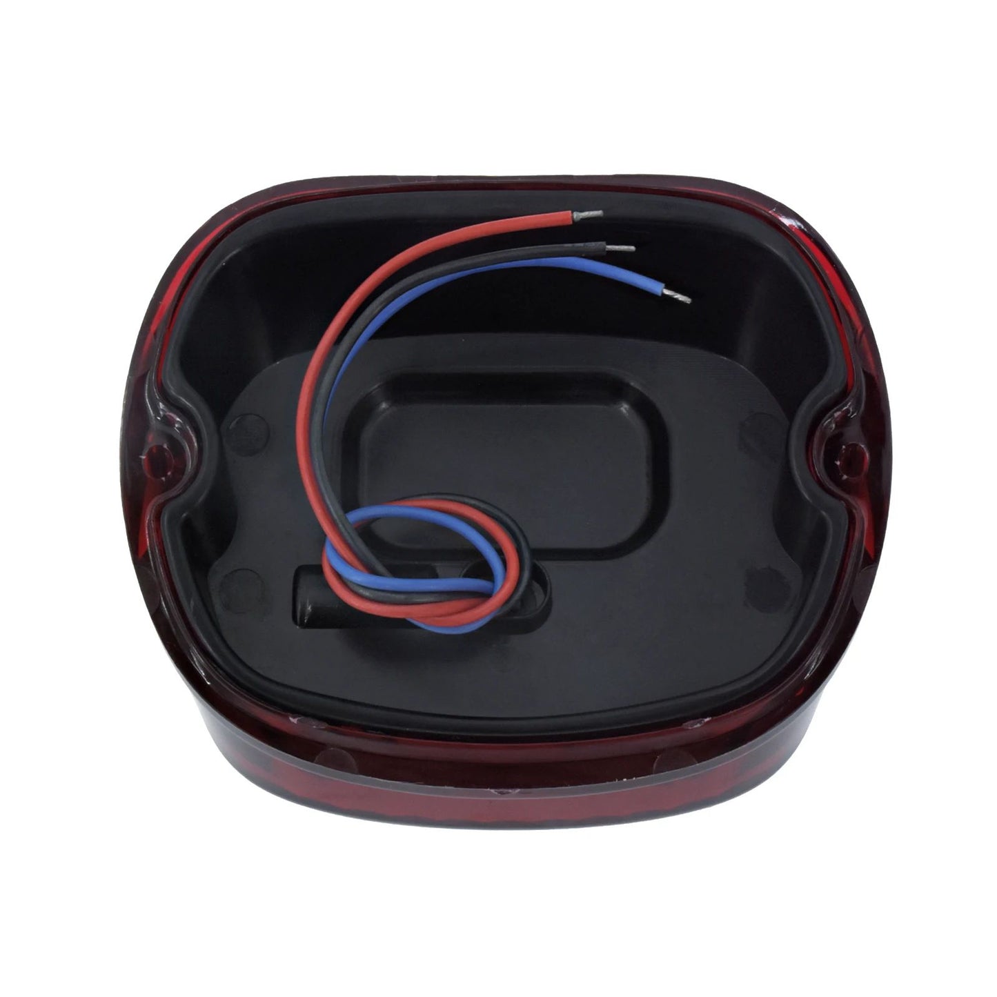 Lanterna traseira de LED de motocicleta para Harley Touring Road King FLHR Softail FL Sportster XL883 1200 Dyna Fat Boy luz de freio traseira