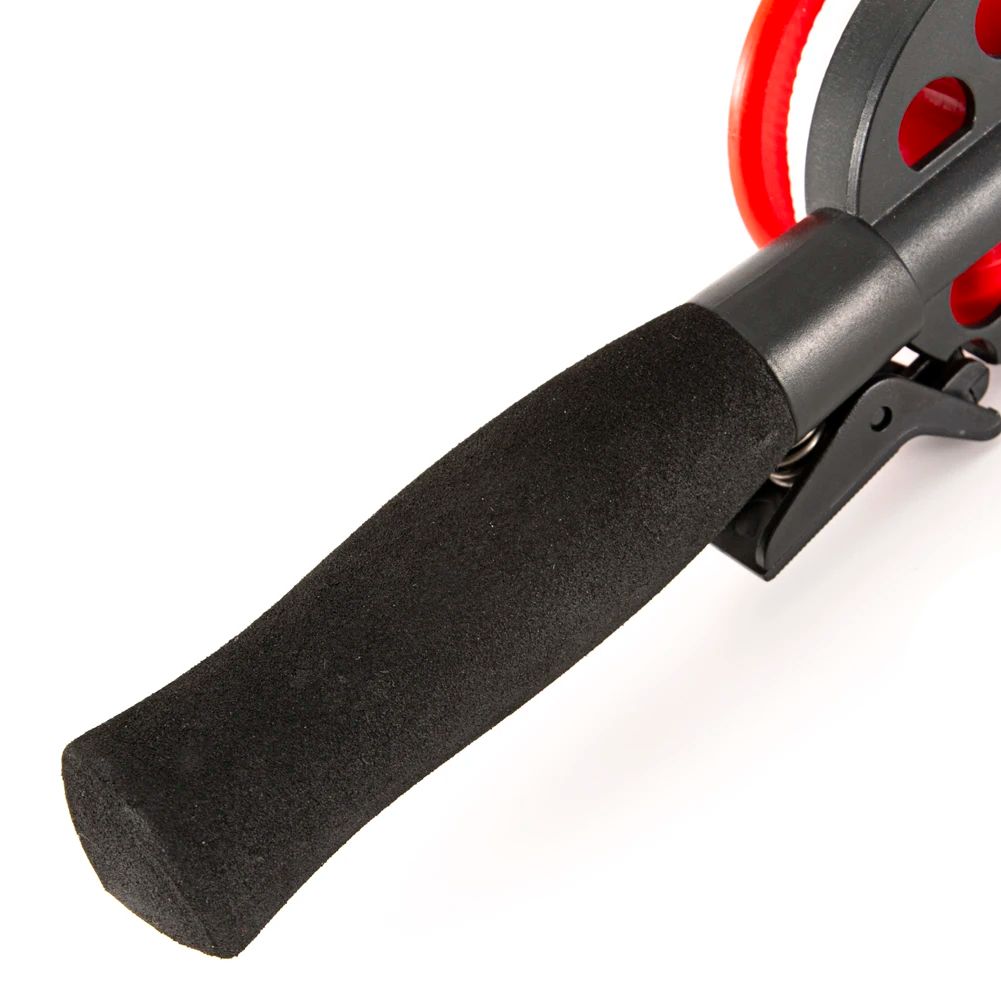 NOVO Para Pesca ao Ar Livre Acessórios Portáteis Vara de Pesca de Caranguejo com Clipe 34cm Gelo de Inverno ao Ar Livre (aleatório)