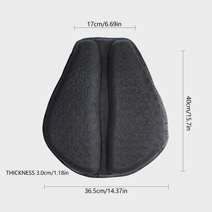Almofada de Assento de Moto Antiderrapante Inflável 3D para Moto Almofada de Ar para Alívio de Pressão Acessórios de Moto