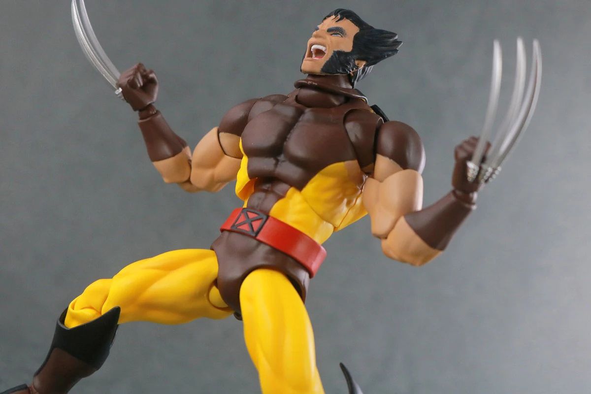 In Stock Ct Toys Wolverine Mafex 096 Figure 138 Brown Comic Ver X-Men Anime Action Figure Figurine Model Customized Gifts Toys