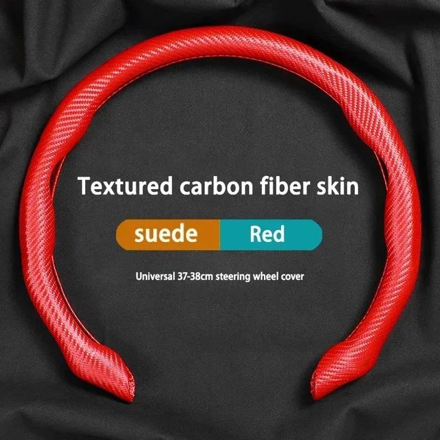 Car Suede Steering Wheel Cover Breathable For Haval H6 Jolion Dargo Chulian M6 H9 H4 H2 H3 H7 H8 F7 F7X C50 2022