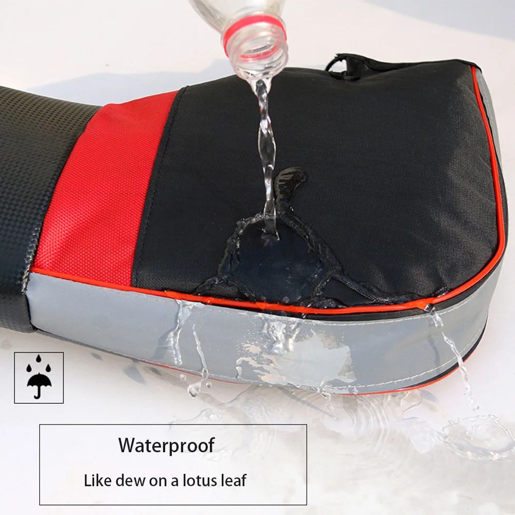 1 Par de Luvas de Inverno Aquecedor de Punho para Motocicleta, Protetoras, para Moto e Scooter, Quentes, Grossas, à Prova de Chuva para Guidão