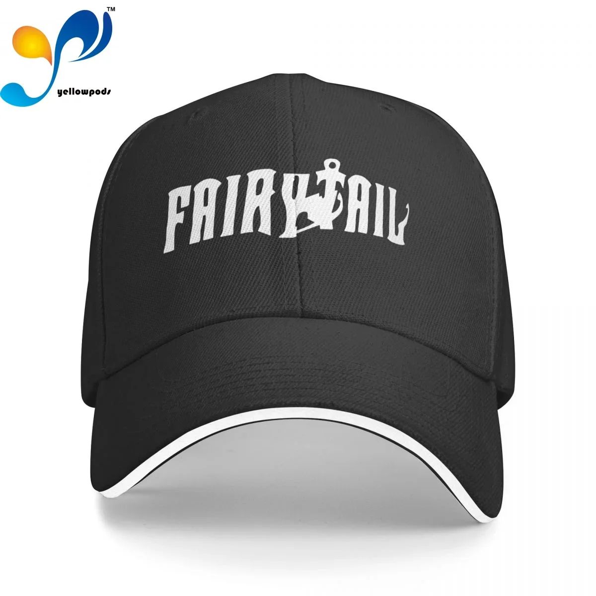 Boné Masculino Anime Fairy Tail Bonés de Moda Chapéus com Logotipo Asquette Homem Boné Pai para Homens Boné Trucker