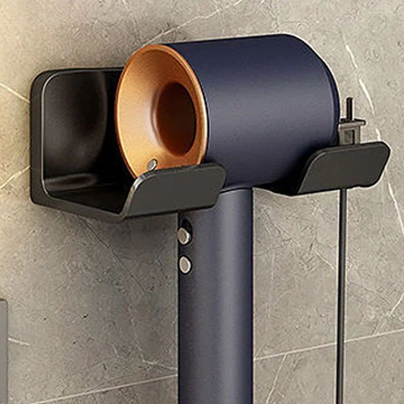 Suporte de Secador de Cabelo de Parede Secador Berço Chapinha Suporte Organizador de Secador de Cabelo Caixa de Armazenamento Suporte de Soprador de Vaso Sanitário Prateleira Acessórios de Banheiro