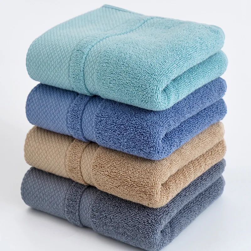 4pcs/Set Cotton Premium Hand Towel Set Lightweight And Highly Absorbent Quick Drying Thicken Soft Face Hand Towel 35x75CM