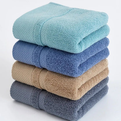 4pcs/Set Cotton Premium Hand Towel Set Lightweight And Highly Absorbent Quick Drying Thicken Soft Face Hand Towel 35x75CM