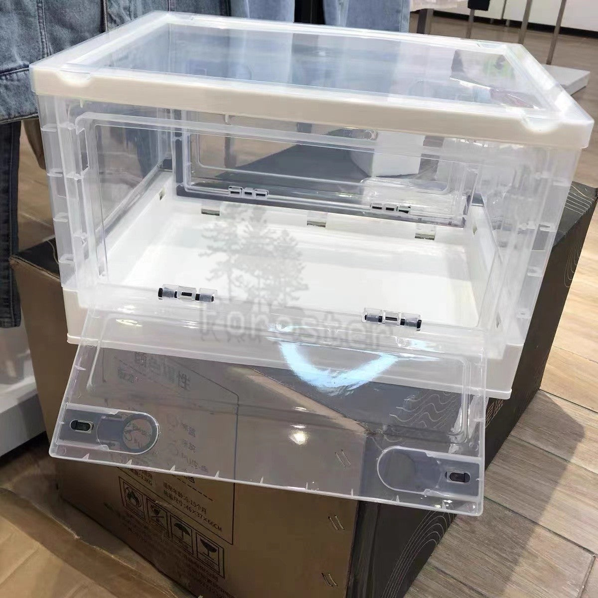 Caixa de Atomização para Pets, Sala de Oxigênio Dobrável, Fácil de Transportar, Caixa de Nebulização Veterinária, Gaiola de Oxigênio para Caixa de Atomização Veterinária