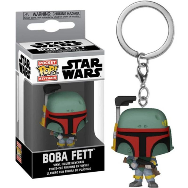 29 estilos FUNKO Chaveiros Star Wars Baby Yoda Chaveiro Brinquedo Boba Fett IG-11 The Mandalorian Darth Vader Stormtrooper Chaveiros