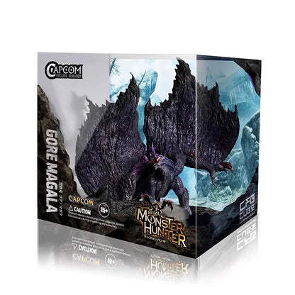 Monster Hunter CUBO Zinogre Amatsu Crimson Glow Valstrax Gore Magala MAGNAMALO Mizutsune Figura de Dragão Brinquedos