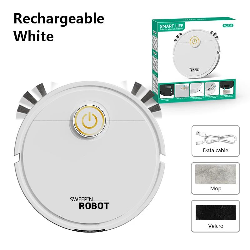 Xiaomi 6000pa Strong Suction Smart Sweeping Robot Type-C Charge Washable Mop For Pet Hair Hard Floor Kitchen Room Sweeping Robot