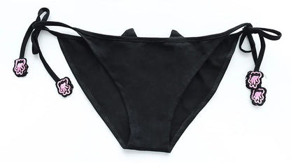 Anime  Cute Cat Paw Bikini Swimsuit Costume Summer Beach  Mini Lovely Cats Bell Swimwear Uniform Cosplay Cats Hollow Bra