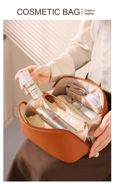 Makeup Organizer Female Toiletry Kit Bag Make Up Case Storage Bags Pouch Luxury Lady Box Portable Zip Cosmetic Bag for Travel