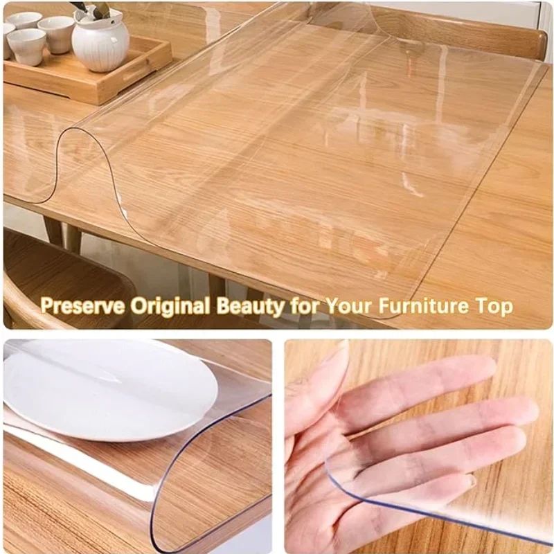 Clear Touch Tablewear: Water and Dirt Proof PVC, Easy Domestic Management