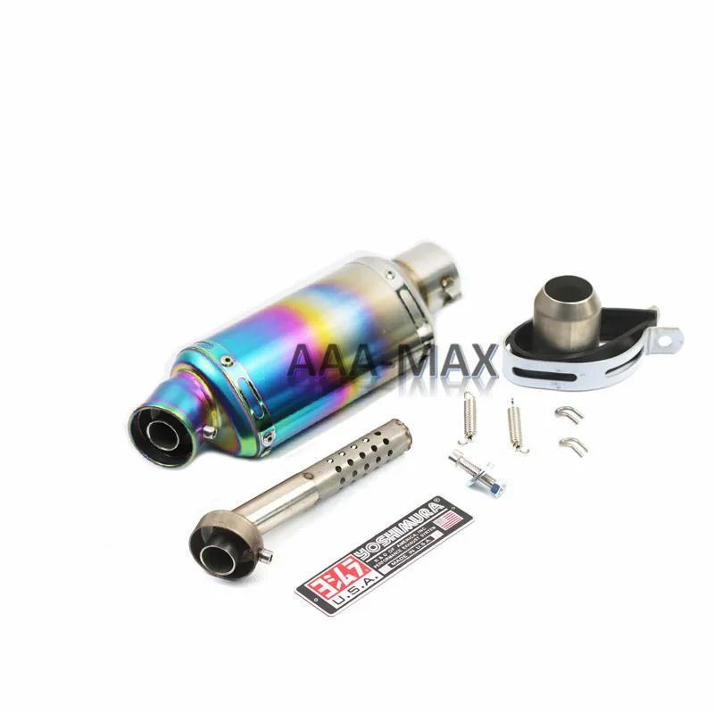 38-51MM Universal Yoshimura Motorcycle Exhaust Escape Muffler DB Killer Moto Pipe Motorbike 100cc-1000cc CRF230  ATV GP Scooter
