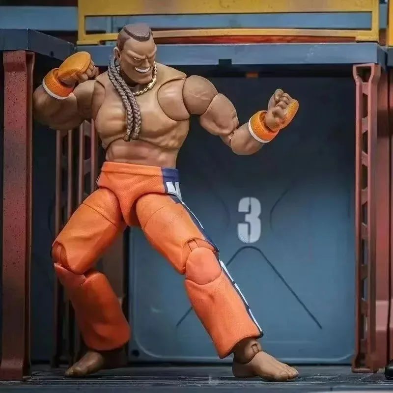 Em estoque Jada Toys Ultra Street Fighter II M.Bison Dhalsim Violent Ken RYU Guile 6" Boneco Colecionável Modelo Brinquedo Presente
