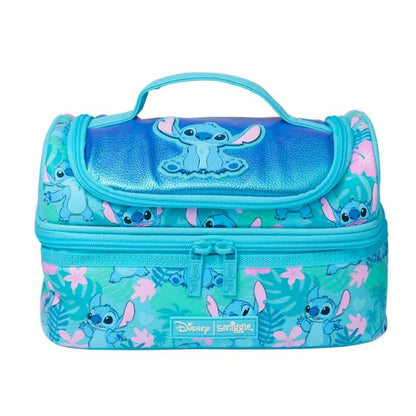 Miniso Disney Stitch Kawaii Children Schoolbag Set Cartoon Student Bookbag Lunch Bag Pen Case Casual High Capacity Backpack Gift