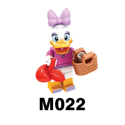 Blocos de Montar Desenho Animado Comédia Família Simpson Mini Bonecos Montáveis Blocos de Construção Brinquedos mold king boneco de ação
