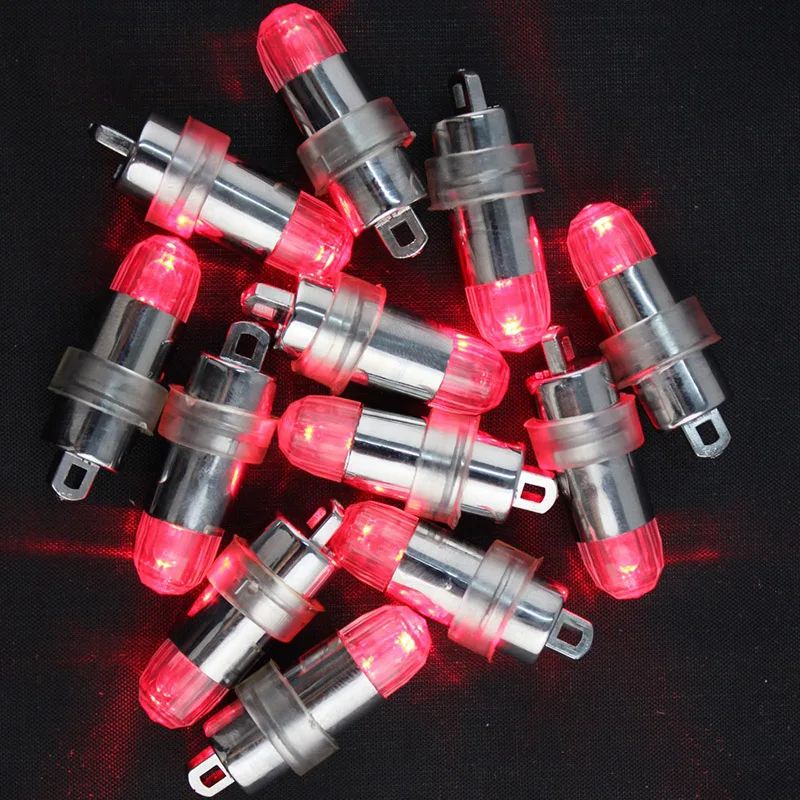 10-50pcs Non-blinking Mini LED Lights with Batteries for Balloons Paper Lanterns Floral Party Decoration Waterproof Submersible