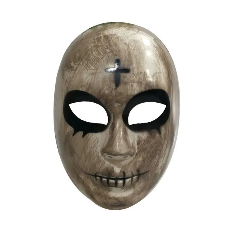 Human Removal Plan Mask Evil Smiley Bleeding Mask Men and Women Kiss Me Mask Halloween Mask Human Removal Plan Cosplay Mask