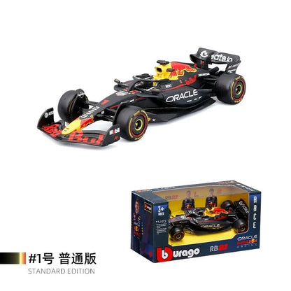 Novidade em Estoque Bburago Série F1 2025 1:43 2025 F1 Sf-25 Leclerc Rb21 Verstappen Mcl39 W16 Modelo Miniatura de Liga Brinquedos Personalizados Presentes