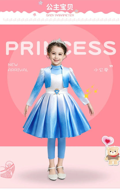 Movie Descendants Rise Red Chloe Cosplay Fantasy Clothing Women Costume Disguise Halloween Female Party Outfits