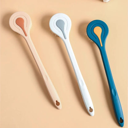 1pc Extra Long Bath Brush with Soft Hair Back Scrubber Shower Massage Body Brush for Spa Experience, Body Scrub