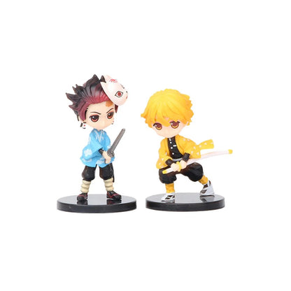 Anime Demon Slayer Figura Kimetsu No Yaiba Q Posket Kamado Tanjirou Kamado Nezuko Brinquedo Infantil