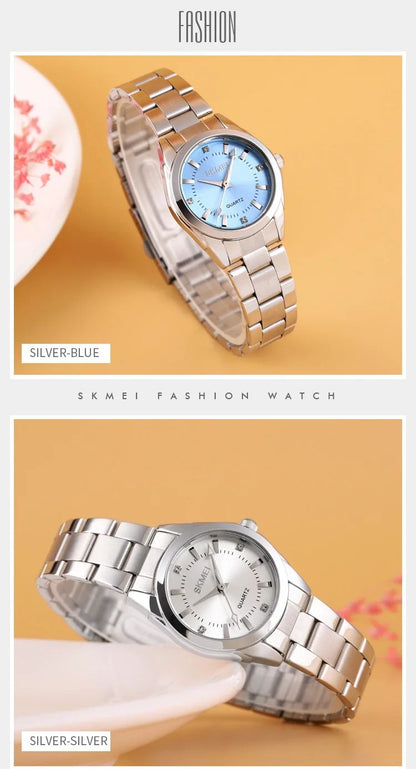 SKMEI1620  For Women Thin Lady Hour Ladies reloj mujer Fashion Simple Quartz Women Watch Japan Movement Luxury Quartz Watches