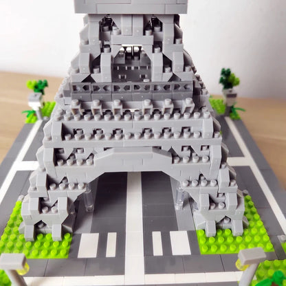 Paris Torre Eiffel Arquitetura Brinquedo de Blocos de Construção Exquisito Souvenir e Presente Perfeito | Ideal para Desafiar e Educar