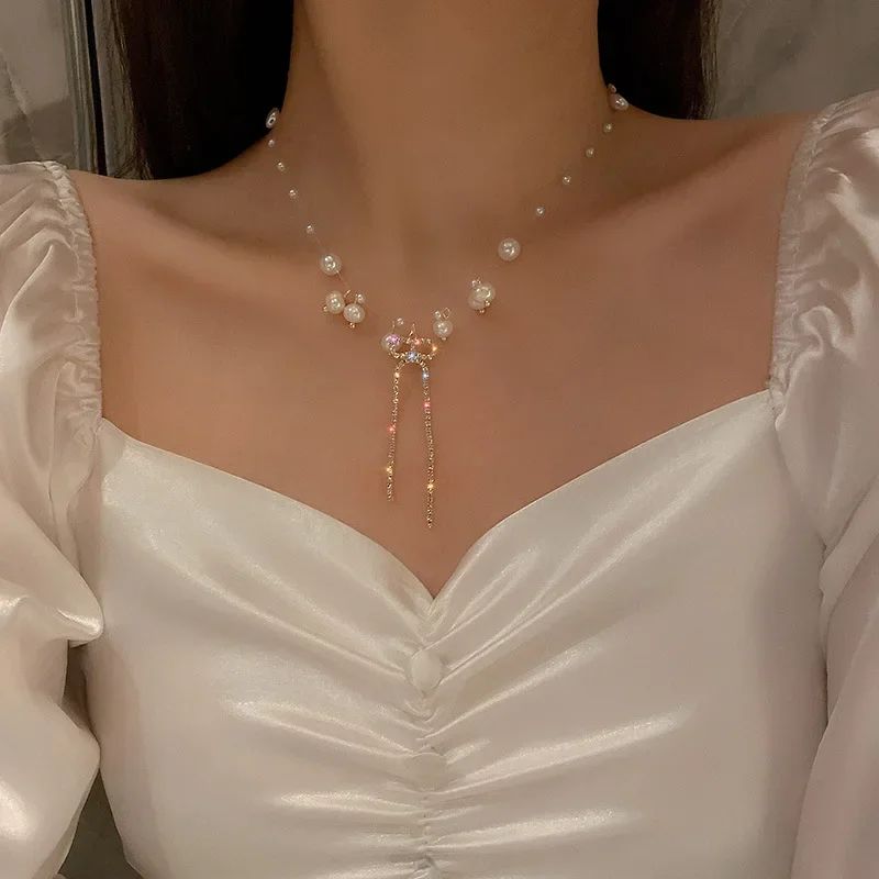 Colar Pingente Golfinho Requintado Cristal Azul para Mulheres Moda Personalizada Acessório Diário Joias de Festa Presentes de Aniversário