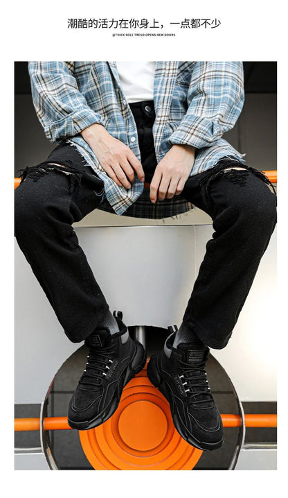 Winter Sport Shoes for Men Sports and Leisure Loafers Ankle Boots Casual Shoes Casual Sneaker Platform Sports Shoes Fashion New