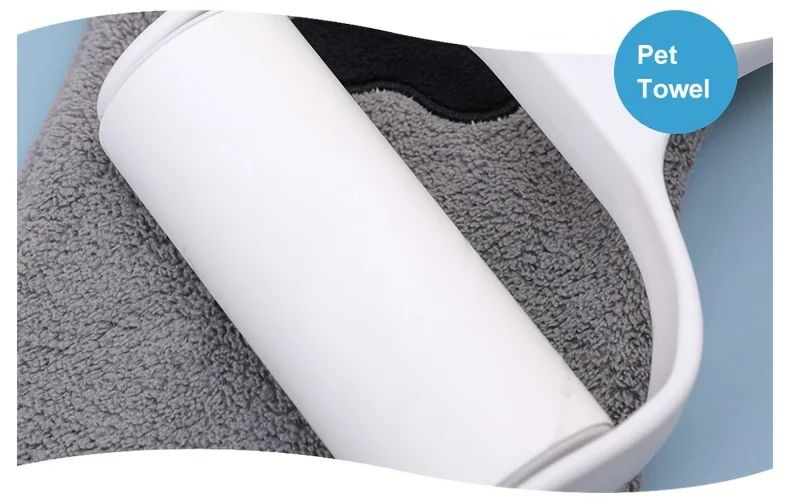 Luvas de Banho de Secagem Rápida para Cães Luvas de Higiene para Pets Multicores Macias com Estampa de Patinha para Cães e Gatos, Essenciais para Banho e Secagem
