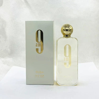 100ml/ 3.4oz 9pm 9am Perfume Masculino Frasco Leve Perfume Feminino Unissex Parfum Longa Duração Encantador Presente